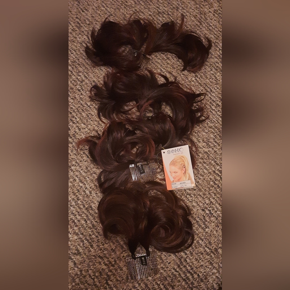 SOHO Hair Extensions, "Rena" Color S-14. 4 Individual Extensions, $69 each-Read⬇